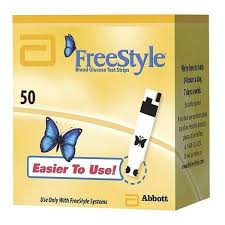 FREESTYLE-Blood Glucose Test Strips 50ct