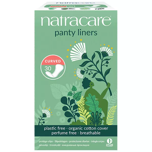 NATRACARE-Organic Curved Panty Liners 30ct