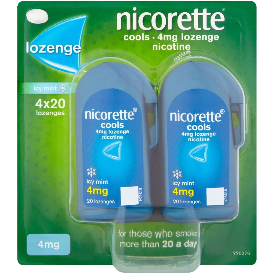 NICORETTE-Cools 4mg Lozenge 80ct