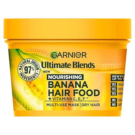 GARNIER-Ultimt Blends HAIR Food Banana & Shea 3in1 Mask 39oml